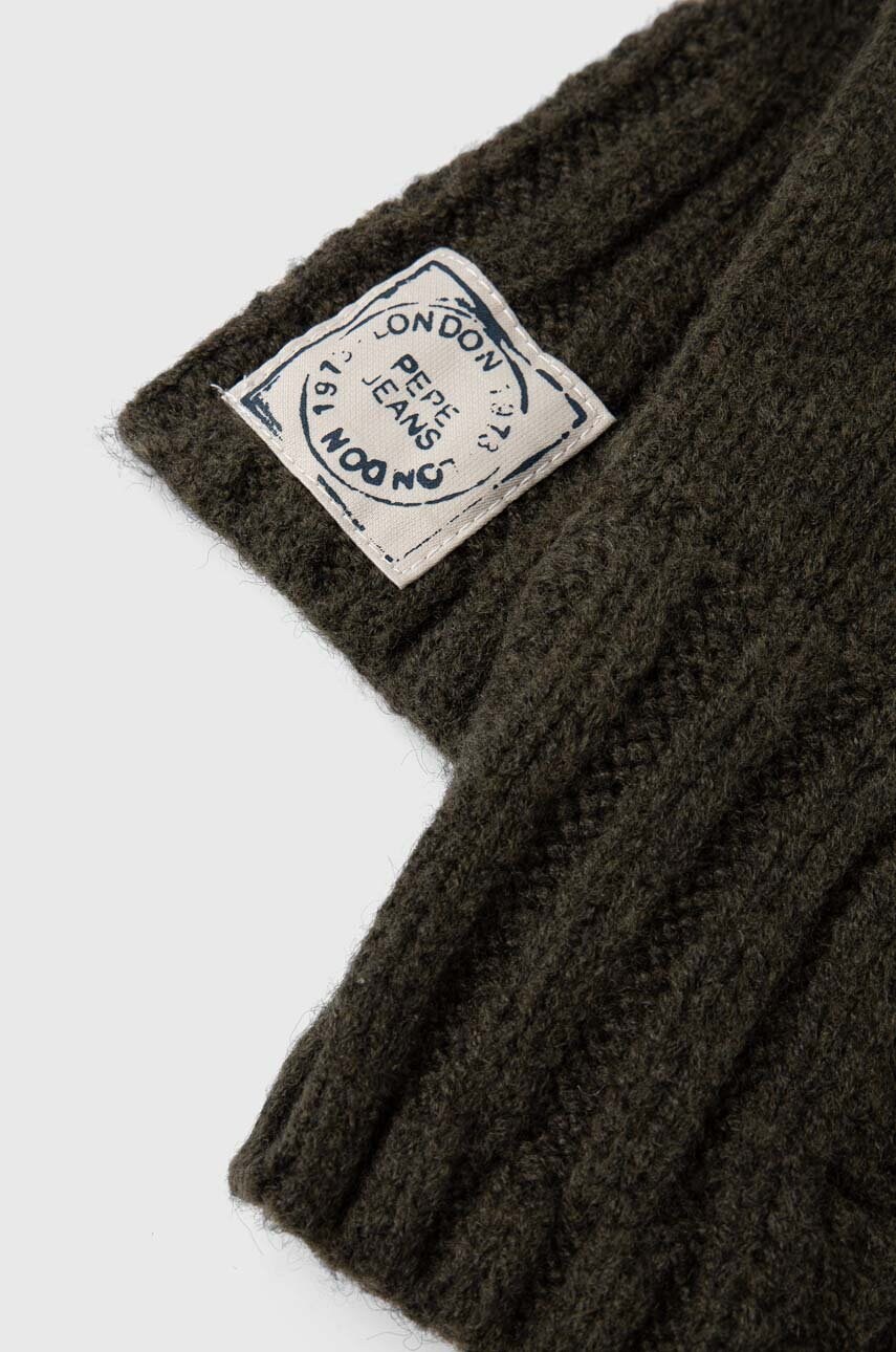 Рукавички Pepe Jeans Tilde жіночі колір зелений