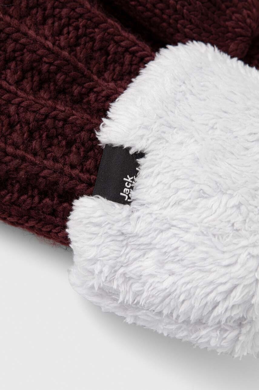 Рукавички Jack Wolfskin жіночі колір фіолетовий