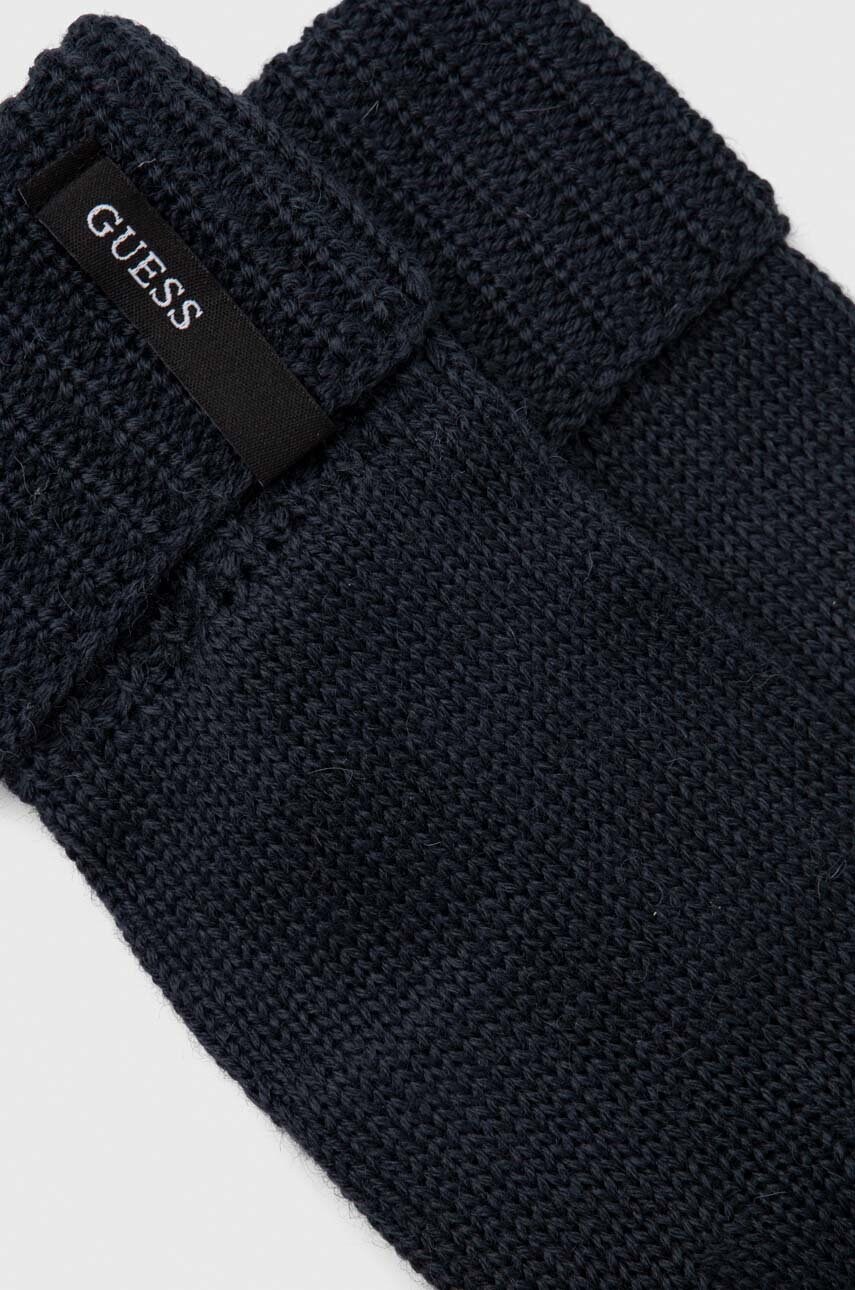 Рукавички Guess чоловічі колір синій