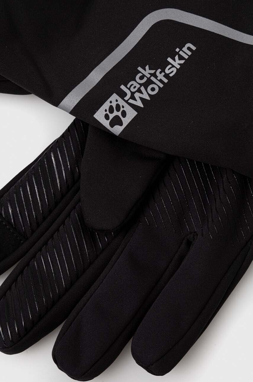 Велорукавиці Jack Wolfskin MOROBBIA LIGHT колір чорний