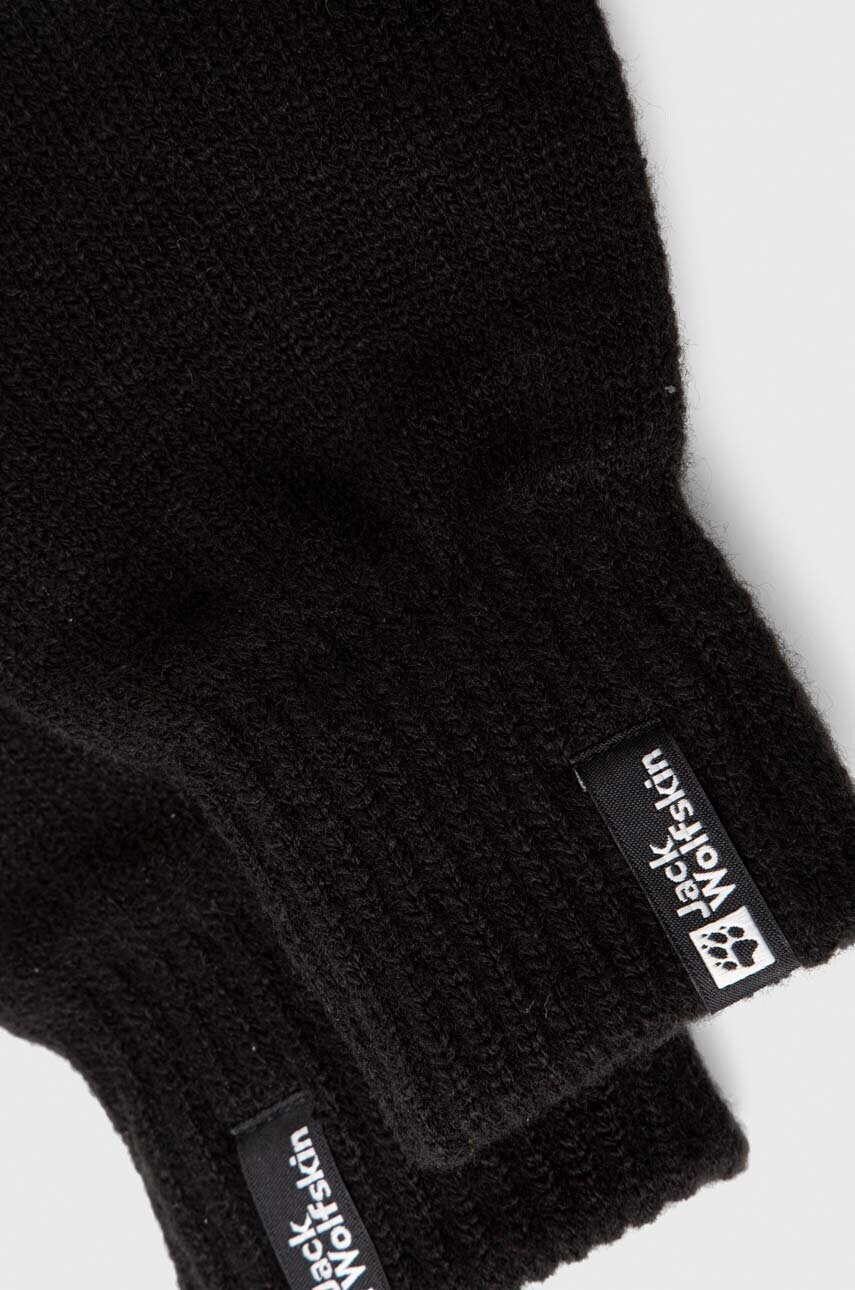 Рукавички Jack Wolfskin колір чорний
