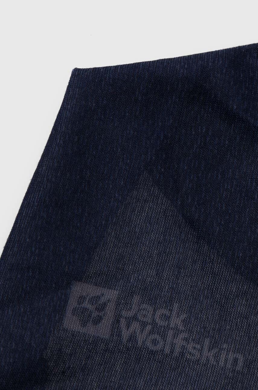 Снуд Jack Wolfskin Basic колір синій меланж