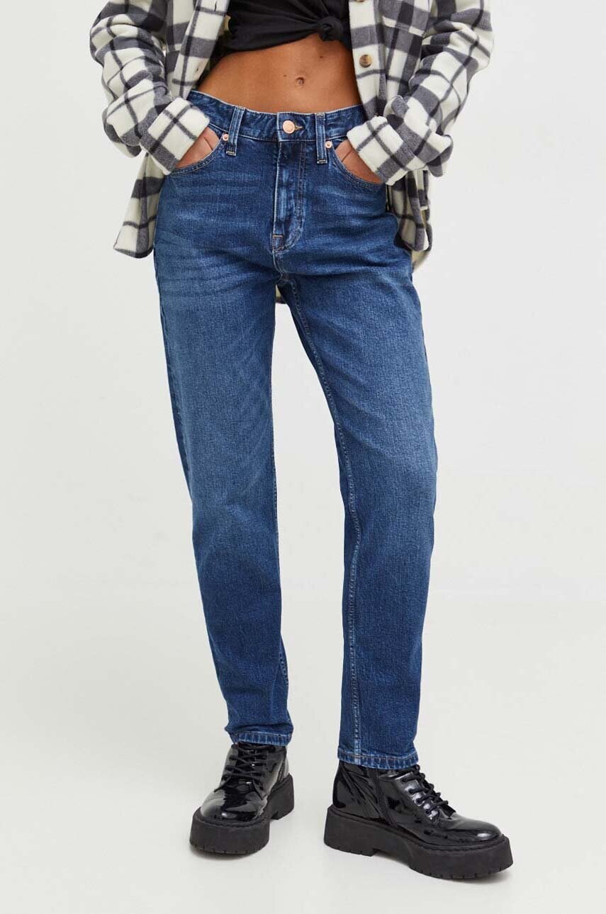 Джинси Tommy Jeans Izzie жіночі колір синій