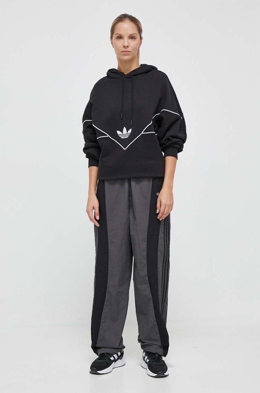 Спортивні штани adidas Originals колір сірий візерунок
