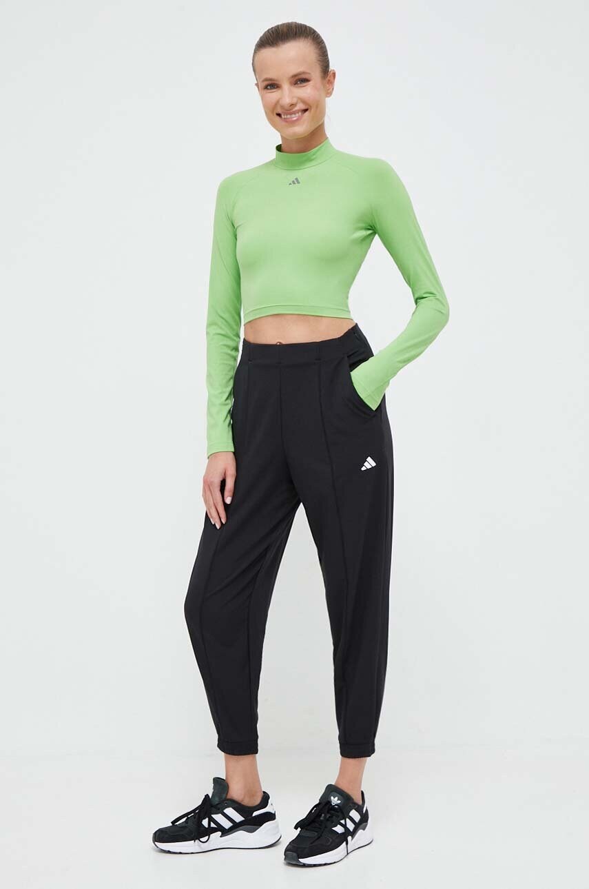 Штани для тренувань adidas Performance Train Essentials колір чорний однотонні