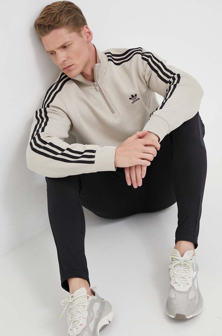 Спортивні штани adidas колір чорний однотонні