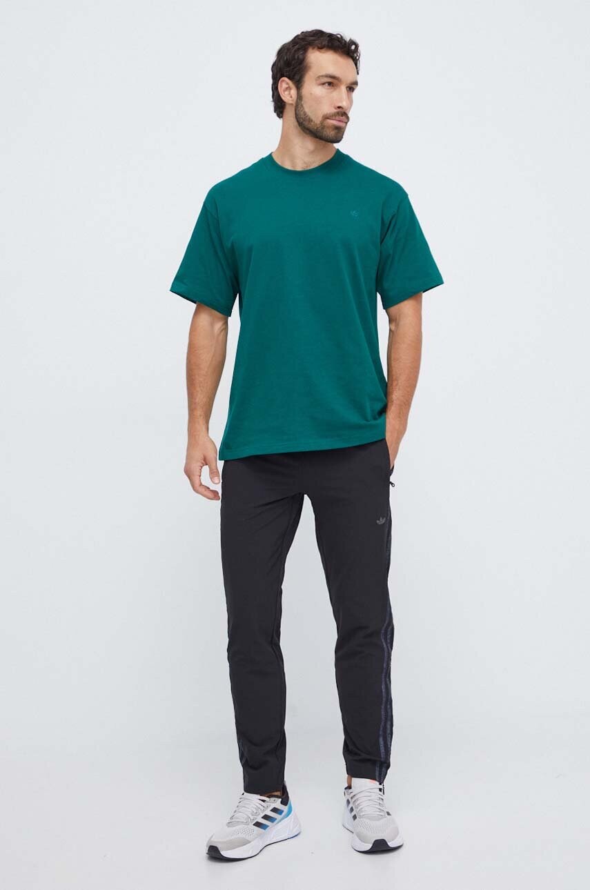 Спортивні штани adidas Originals колір чорний однотонні