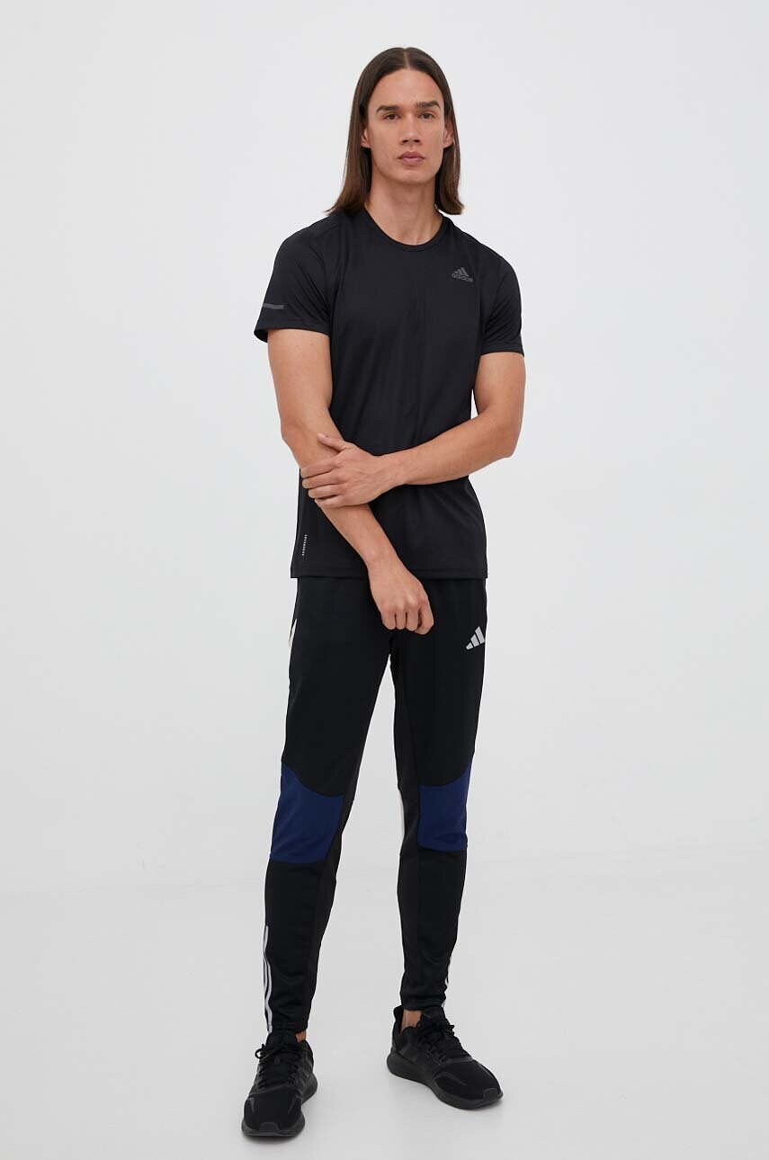 Штани для тренувань adidas Performance Tiro 23 Competition Winterized колір чорний візерунок