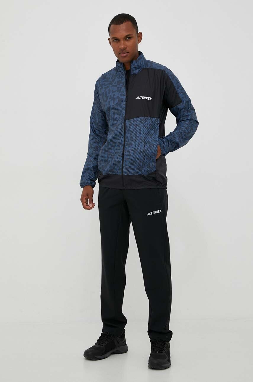 Штани outdoor adidas TERREX Liteflex колір чорний