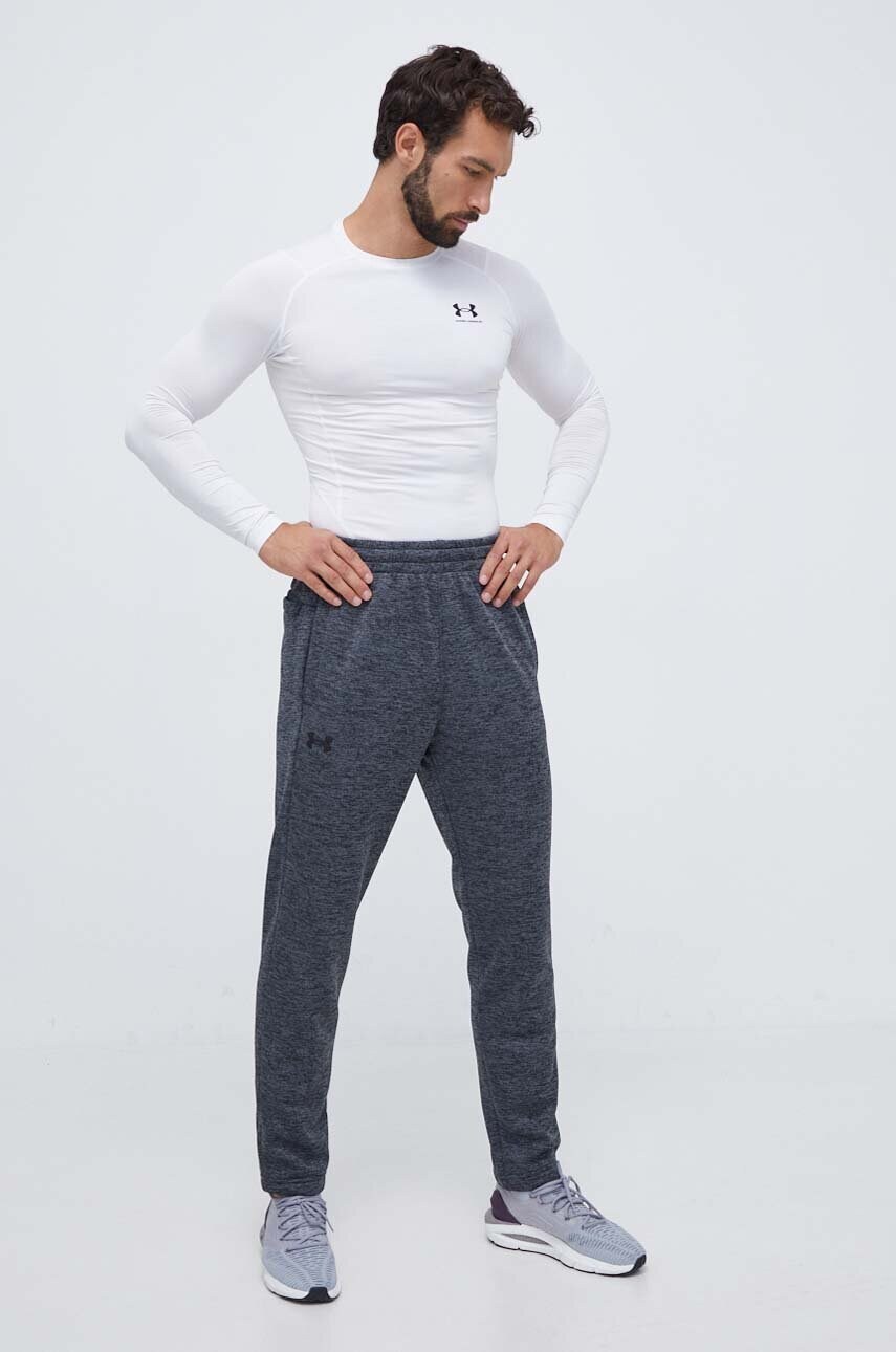 Спортивні штани Under Armour Twist колір сірий меланж