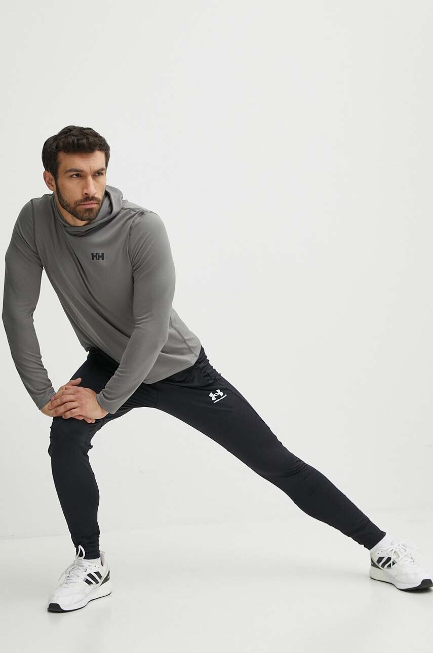 Штани для тренувань Under Armour Challenger колір чорний однотонні