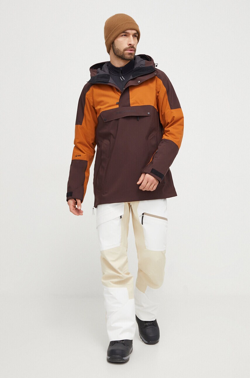 Лижні штани Peak Performance 2L Stretch колір бежевий