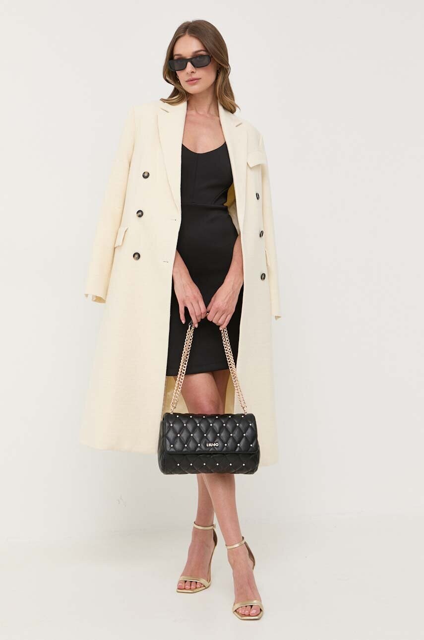Сукня Guess колір чорний mini облягаюча