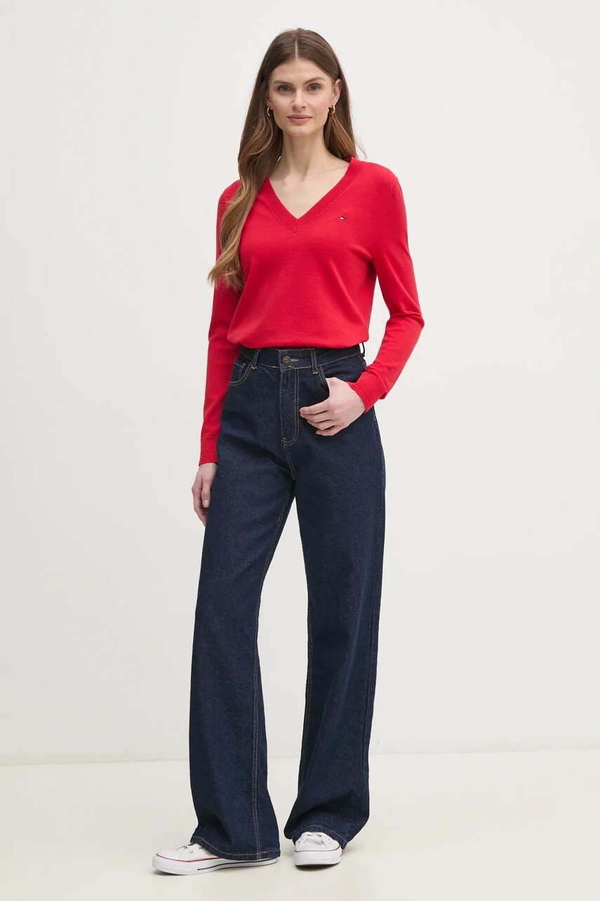 Светр Tommy Hilfiger жіночий легкий WW0WW40098