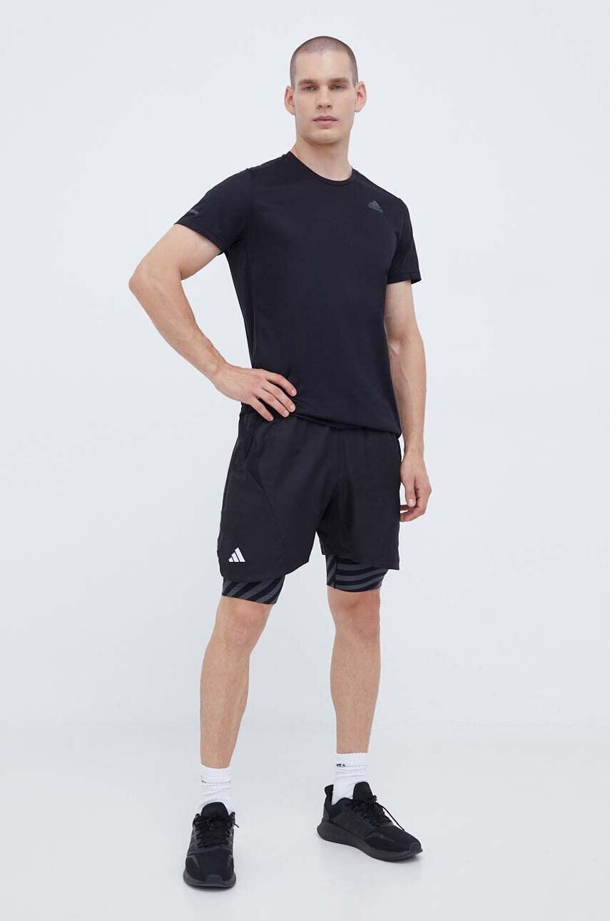 Шорти для тренувань adidas Performance колір чорний