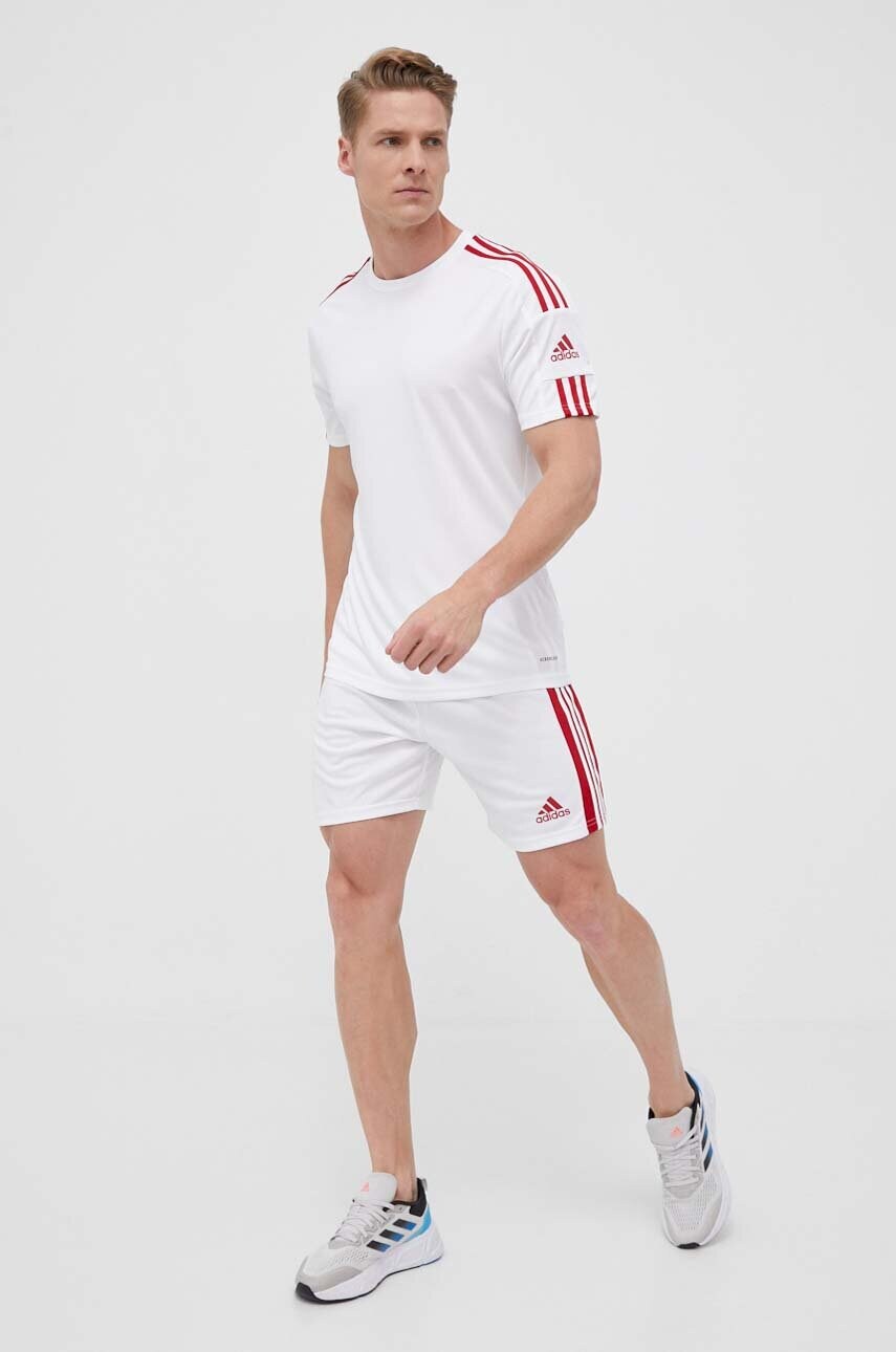 Шорти для тренувань adidas Performance Squadra 21 колір білий