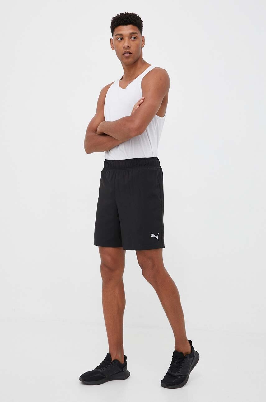 Шорти для бігу Puma Favourite колір чорний