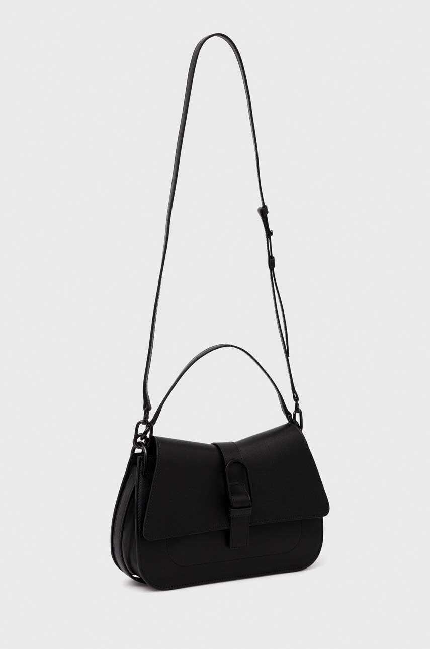 Шкіряна сумочка Furla колір чорний