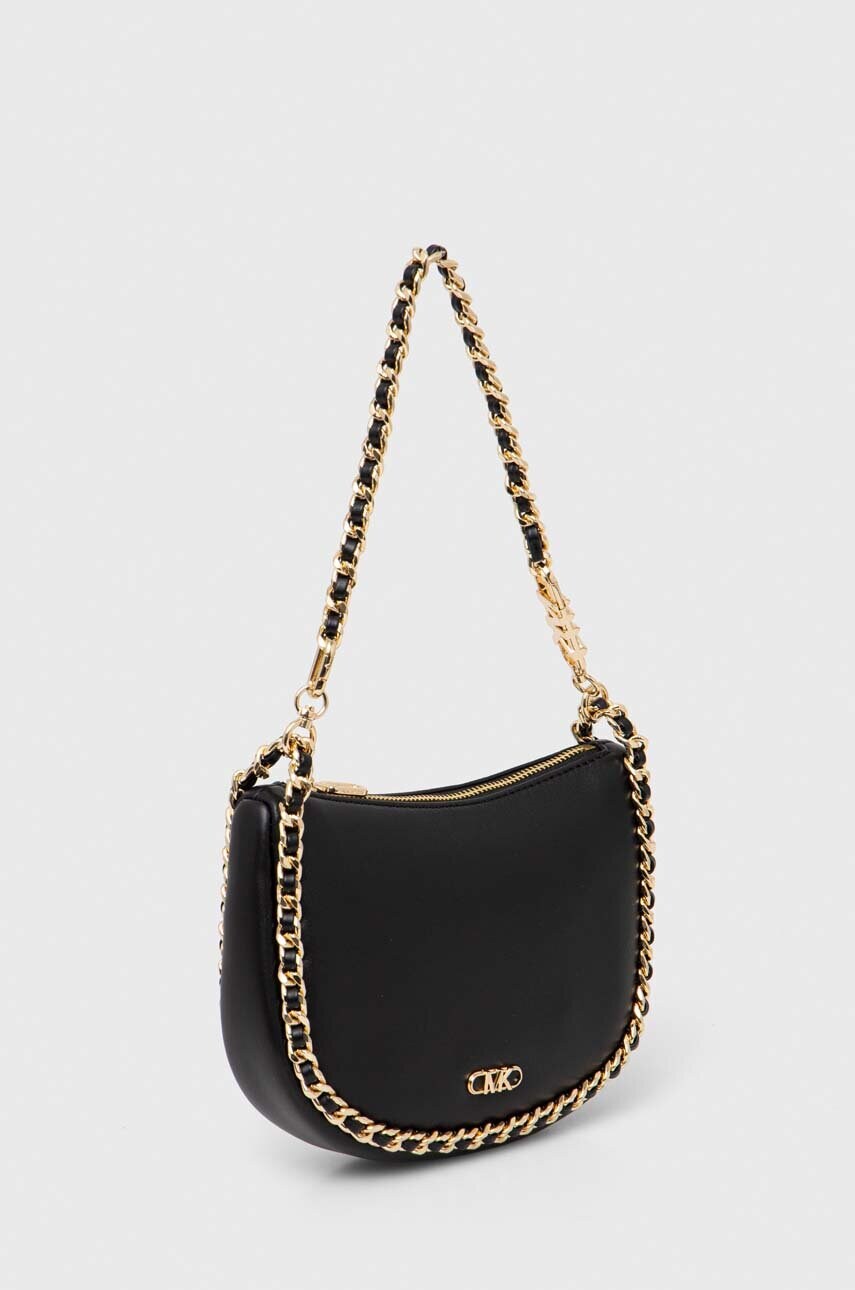 Шкіряна сумочка MICHAEL Michael Kors колір чорний