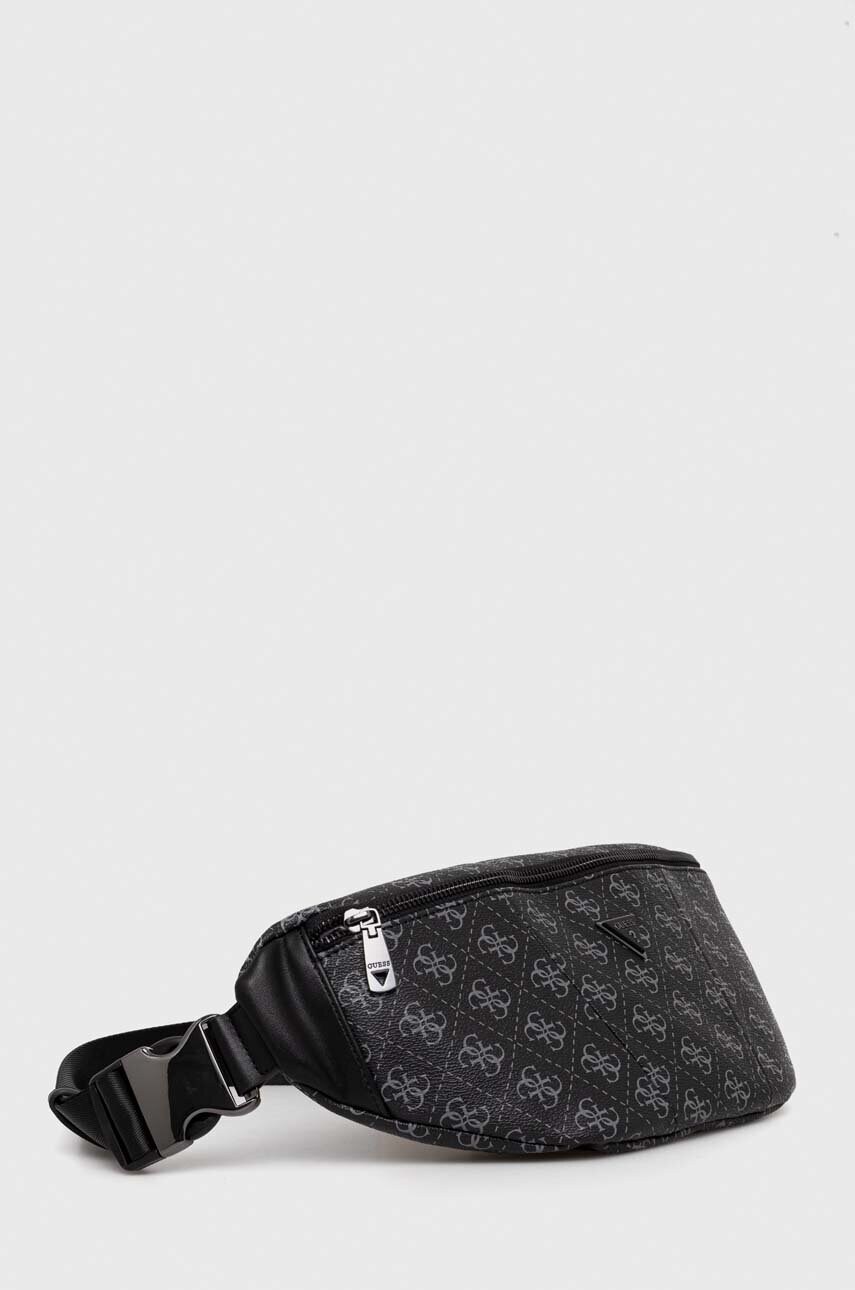 Сумка на пояс Guess колір чорний