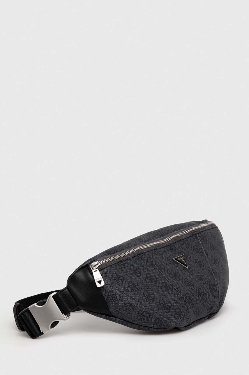 Сумка на пояс Guess колір чорний