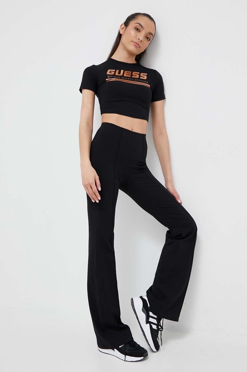 Футболка Guess жіноча колір чорний