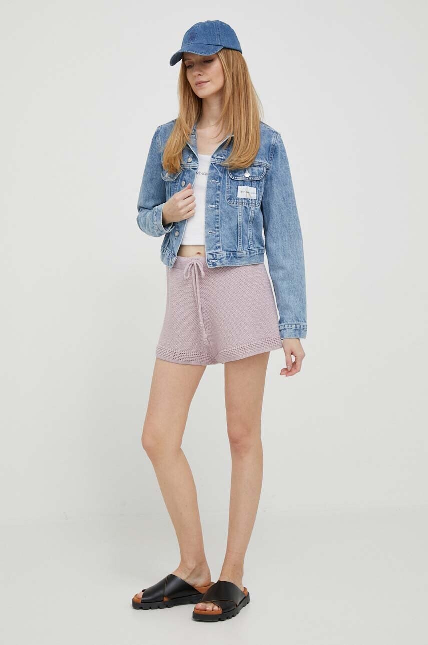 Топ Calvin Klein Jeans жіночий колір білий