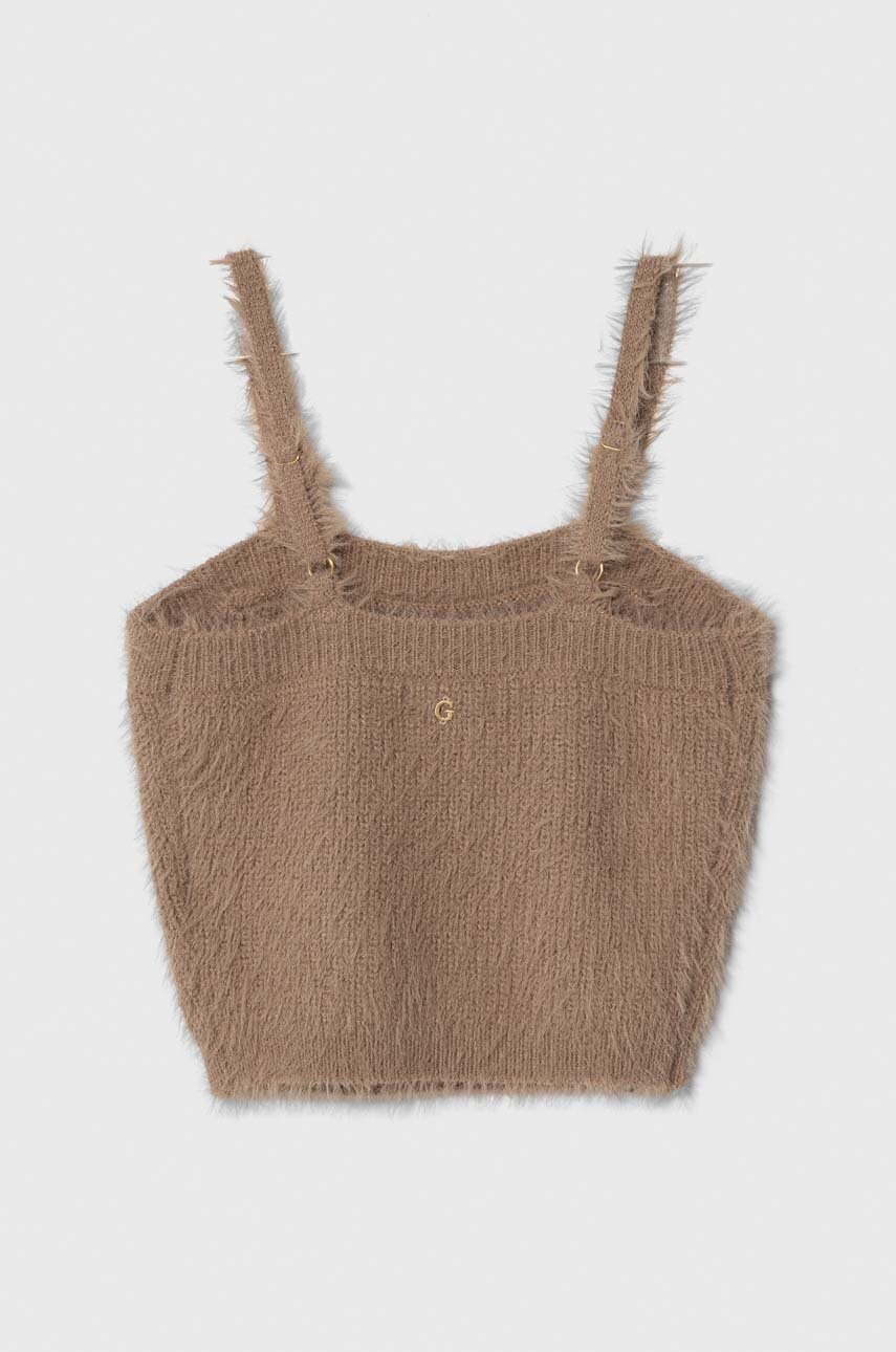 Топ Guess жіночий колір коричневий