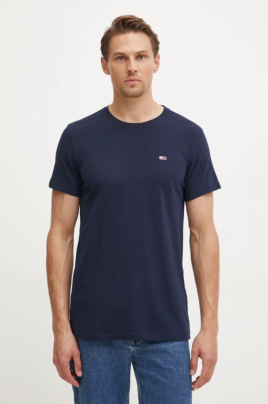 Бавовняна футболка Tommy Jeans 2-pack з аплікацією