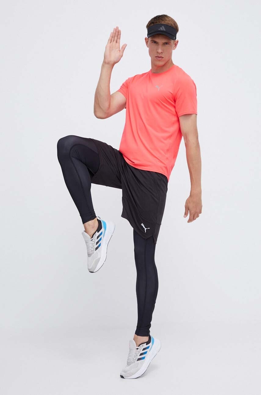 Бігова футболка Puma Cloudspun колір рожевий однотонна