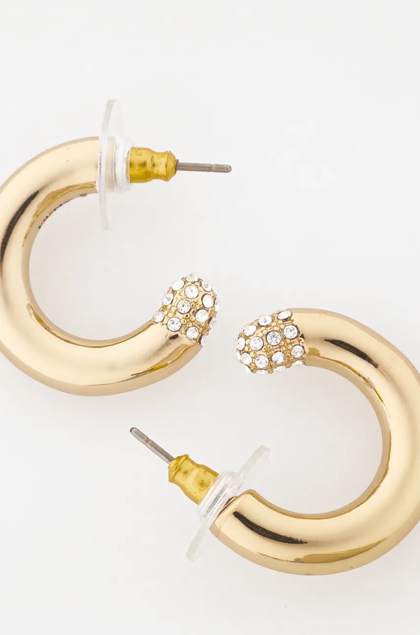 Сережки Dkny PE 23MM PAVE C HOOP 04G00638