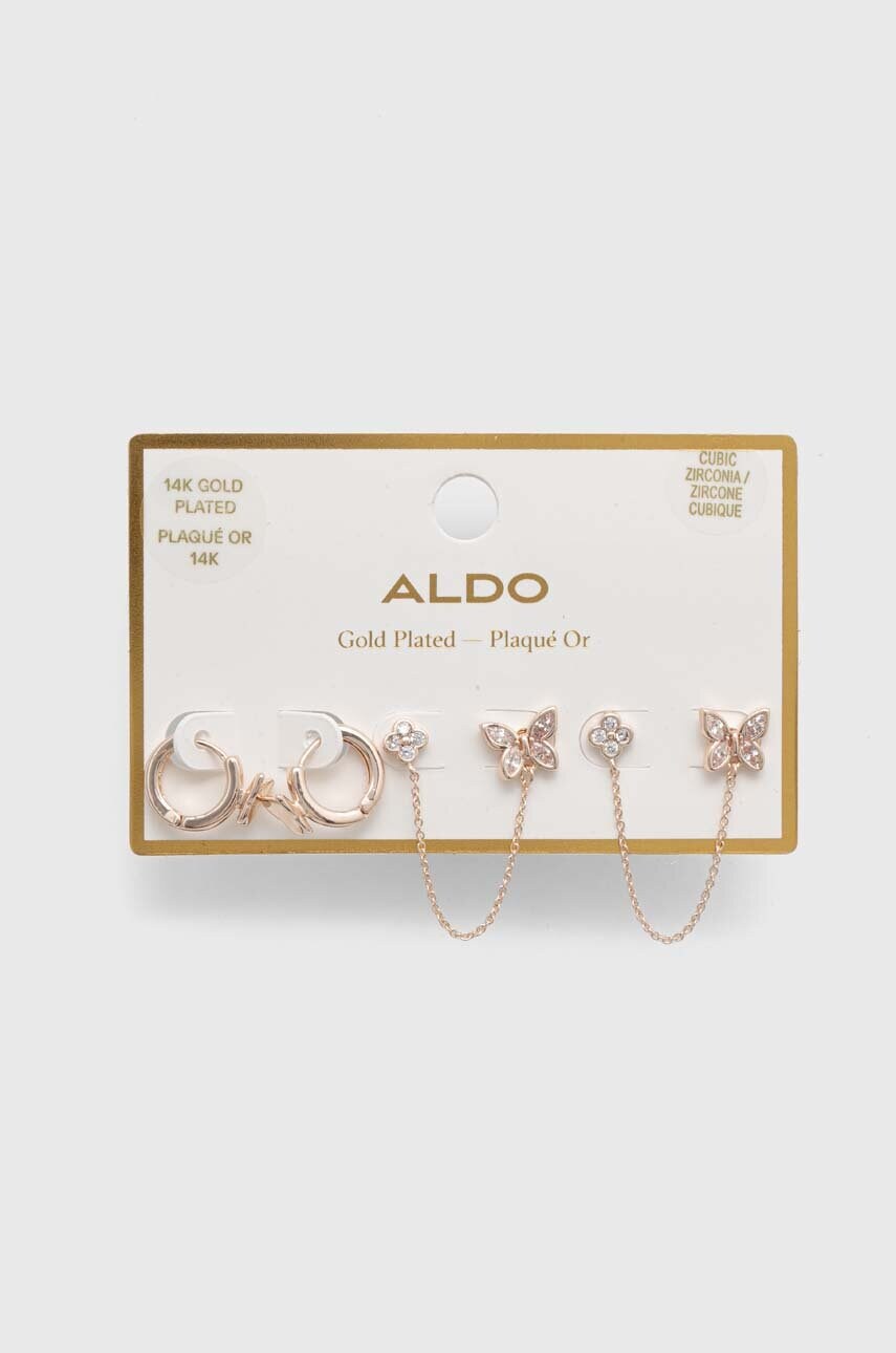 Позолочені сережки Aldo DANISA 2-pack 13825750