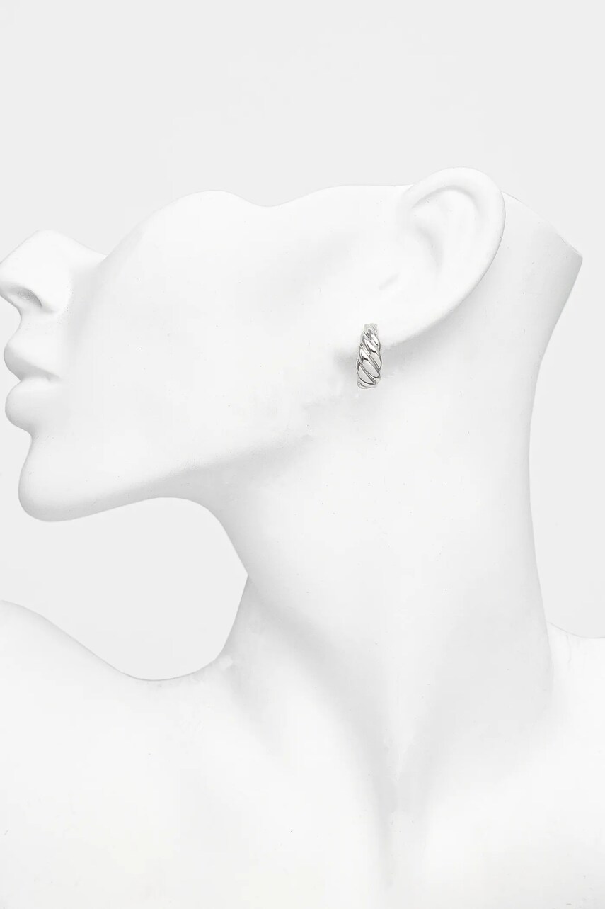 Срібні сережки Guess JSBE04 424JW