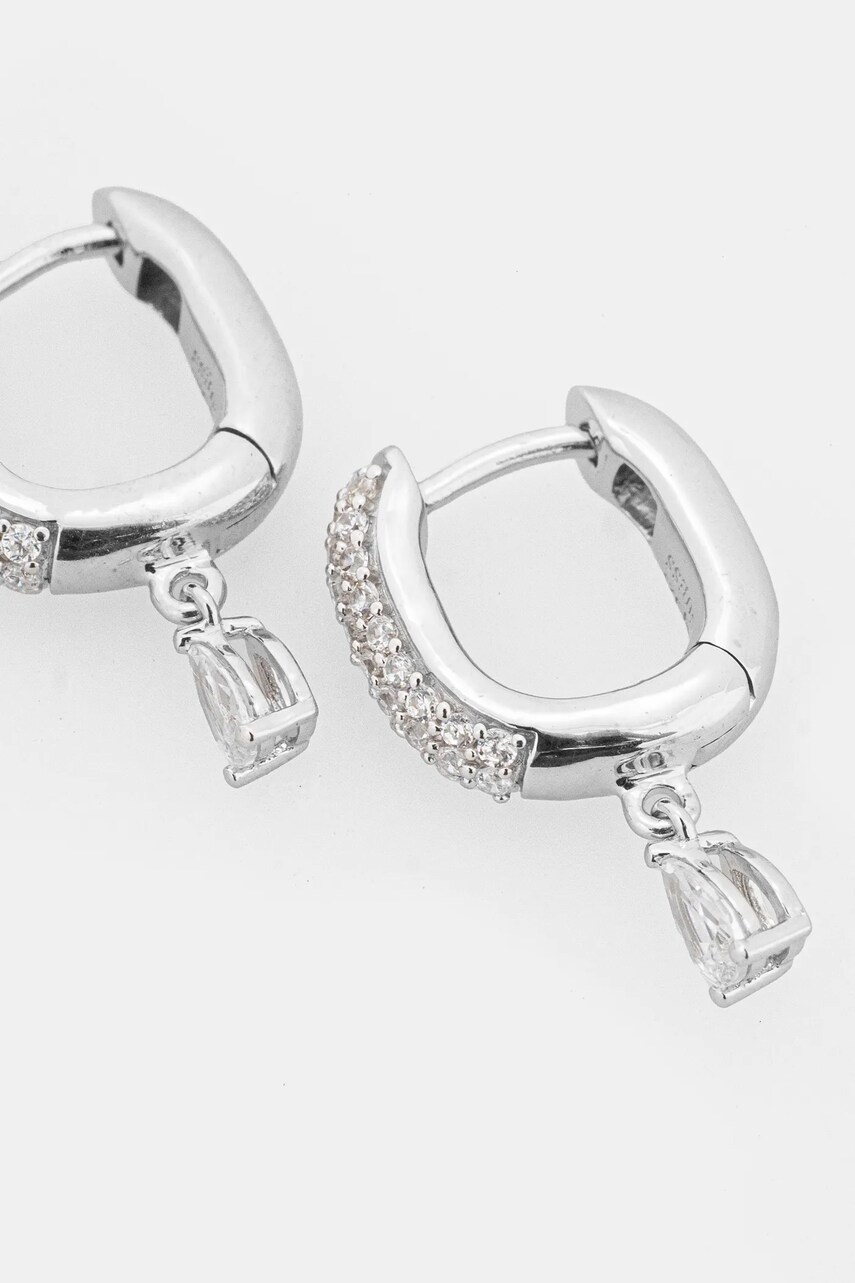 Срібні сережки Guess JSBE04 510JW