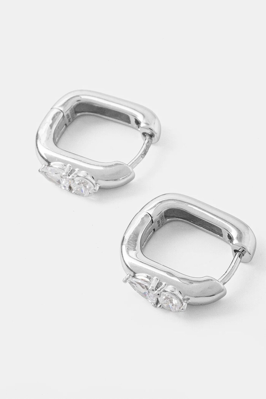 Срібні сережки Guess JSBE04 519JW