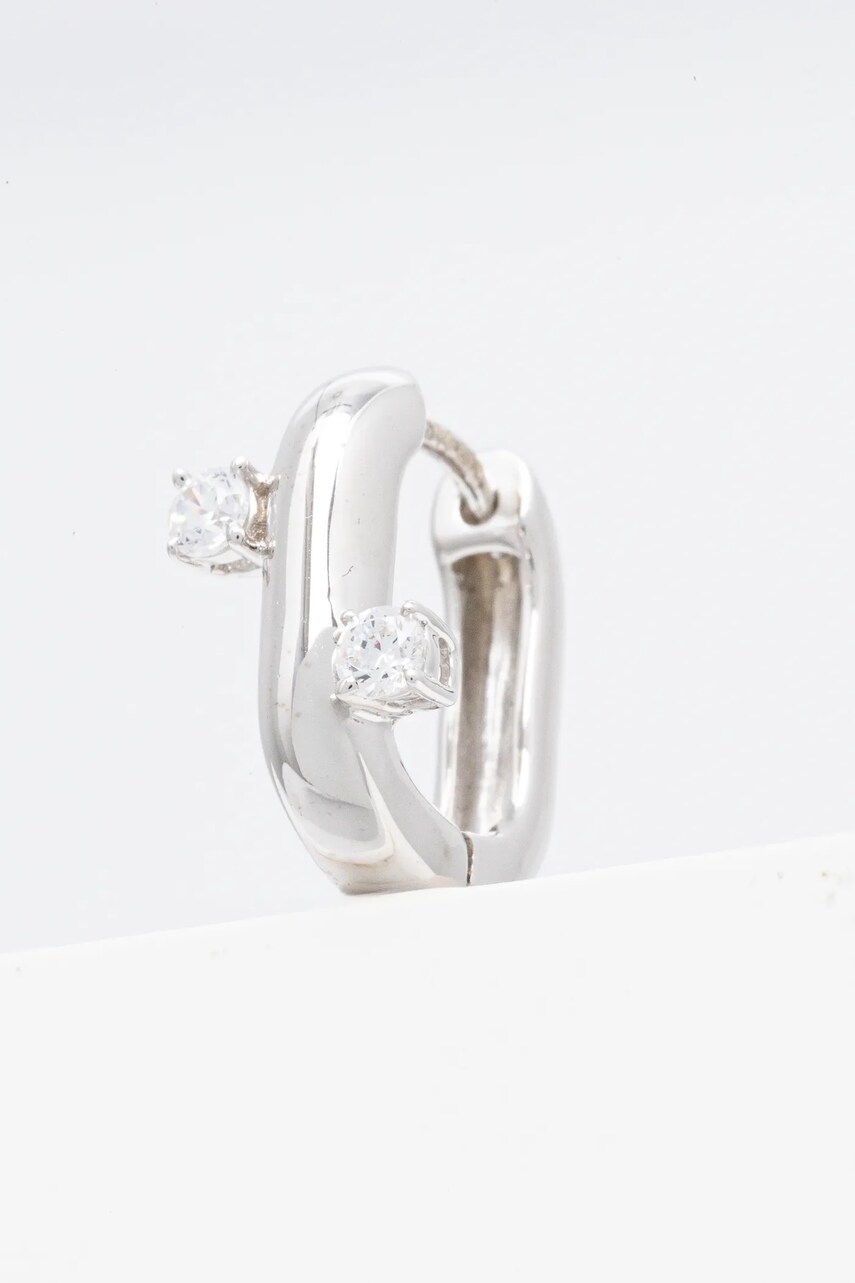 Срібні сережки Guess JSBE04 528JW