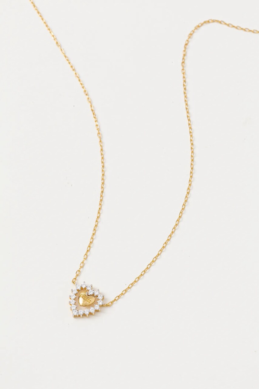 Срібне кольє Guess JSBN04 456JW