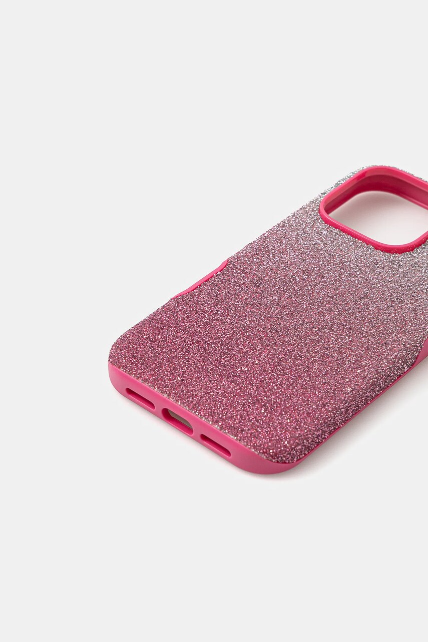 Чохол на телефон Swarovski HIGH 16 PRO колір рожевий 5698787