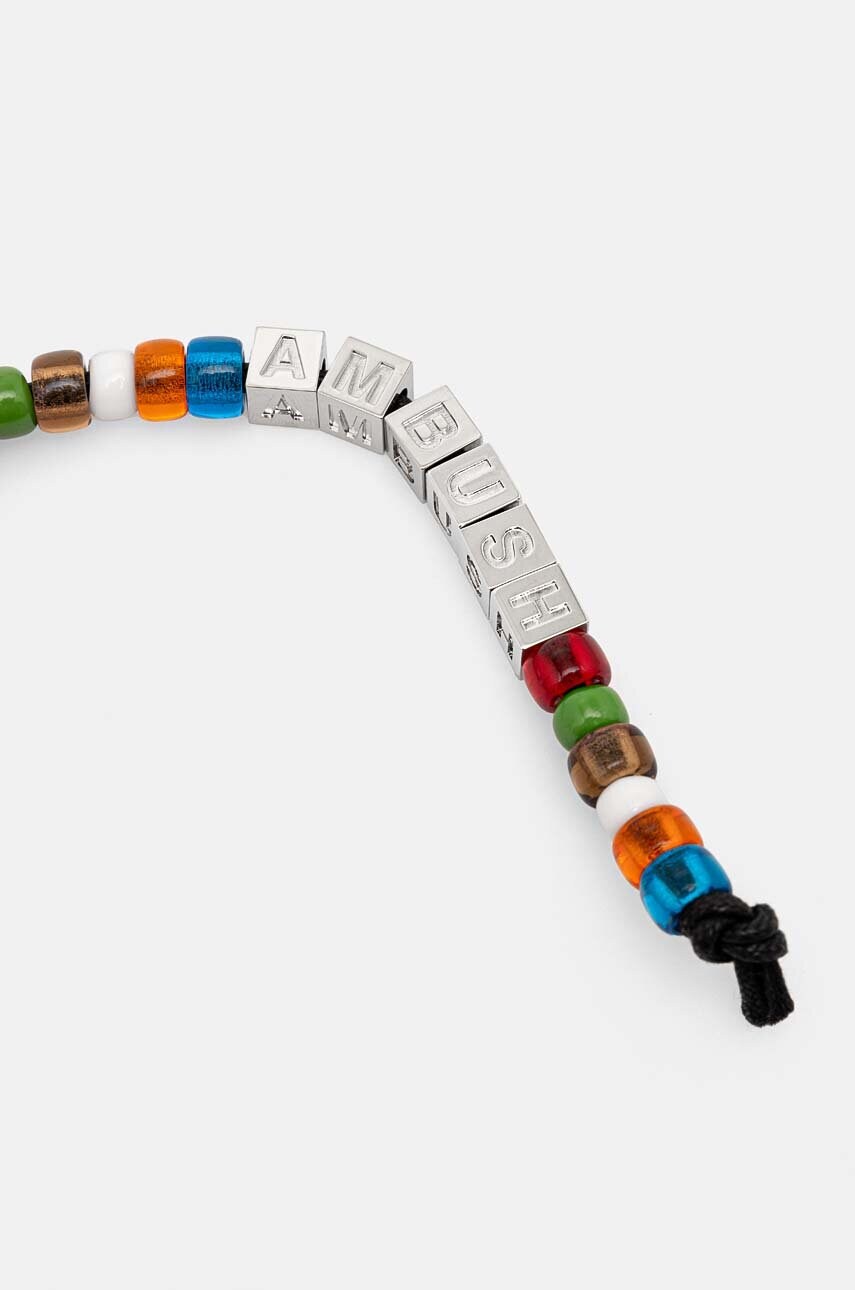 Брелок AMBUSH Letterblock Key Charm BMRE001F24SIL0017200