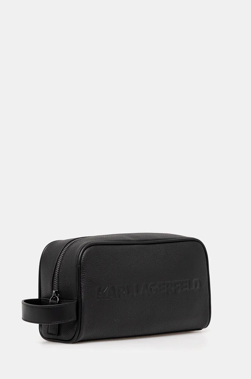 Косметичка Karl Lagerfeld K/ESSENTIAL колір чорний 246M3212