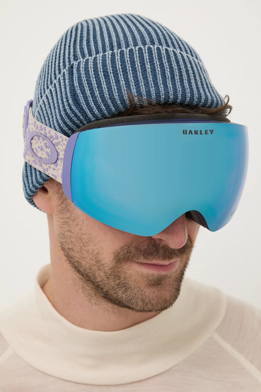 Захисні окуляри Oakley Flight Deck колір фіолетовий OO7064