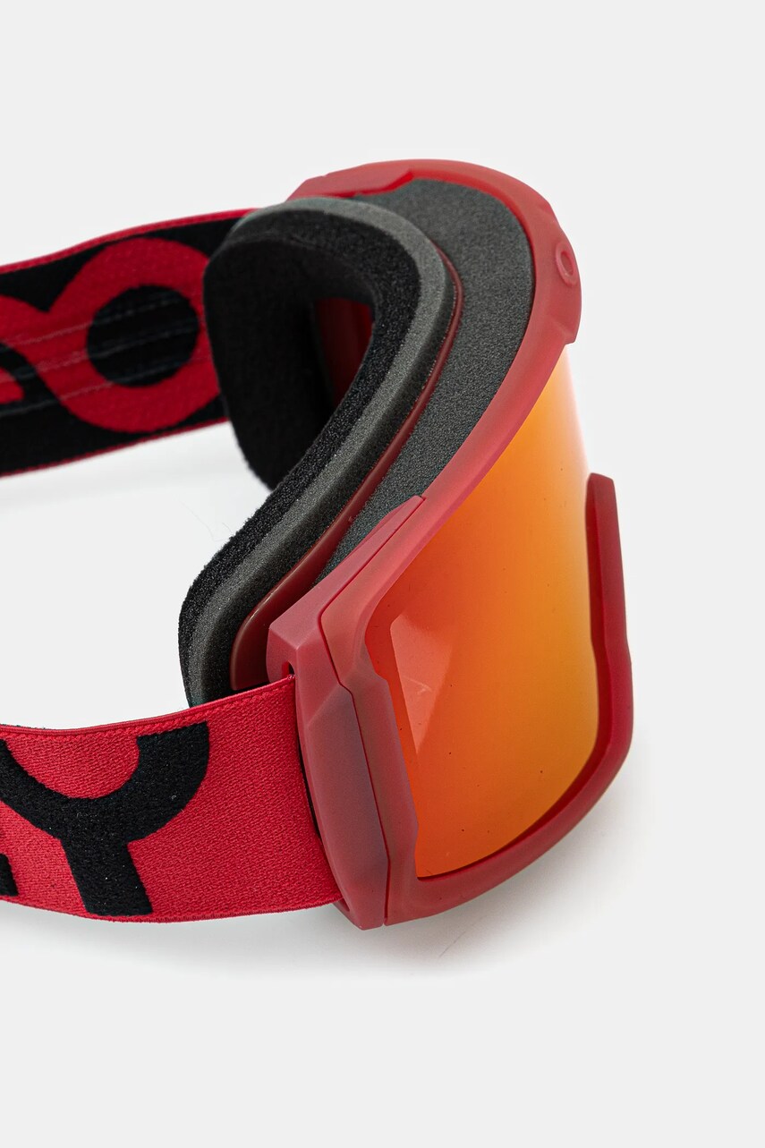 Захисні окуляри Oakley Line Miner колір червоний OO7070