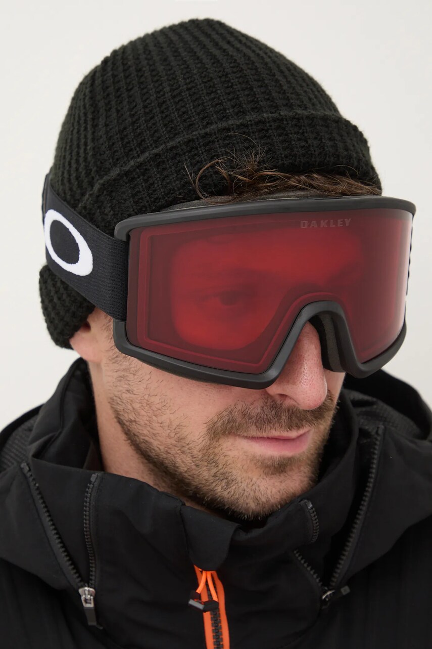 Захисні окуляри Oakley Target Line колір червоний OO7121
