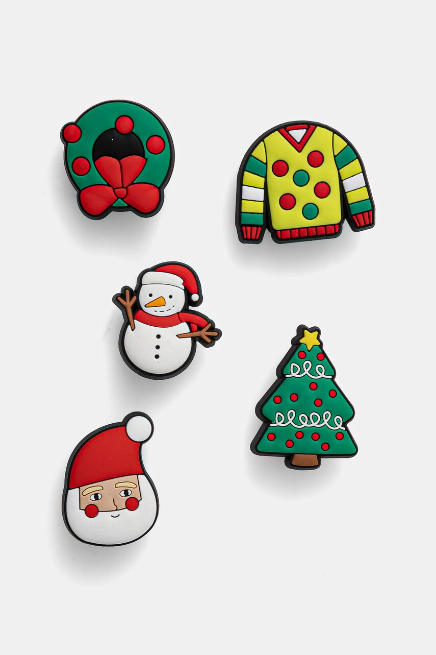 Значки для взуття Crocs Tis the Season 5-pack 10012235