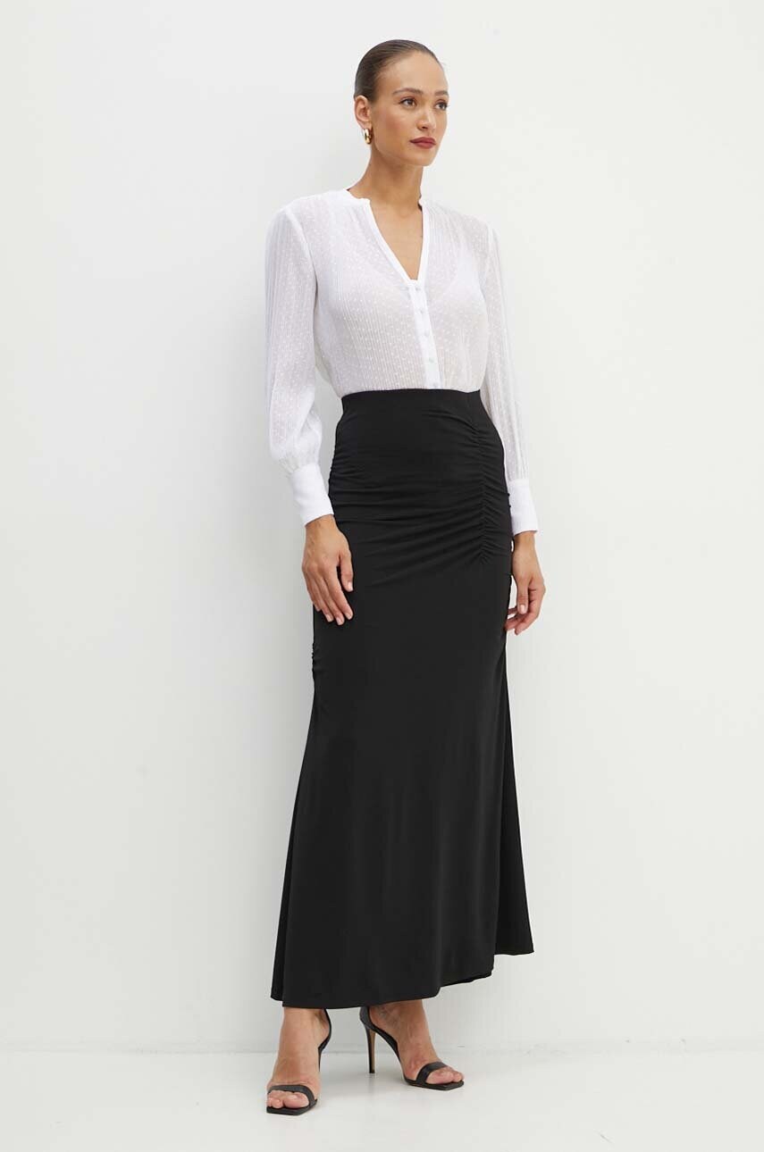 Блузка Guess LISETTE жіноча колір білий однотонна W4YH85 WGCB0