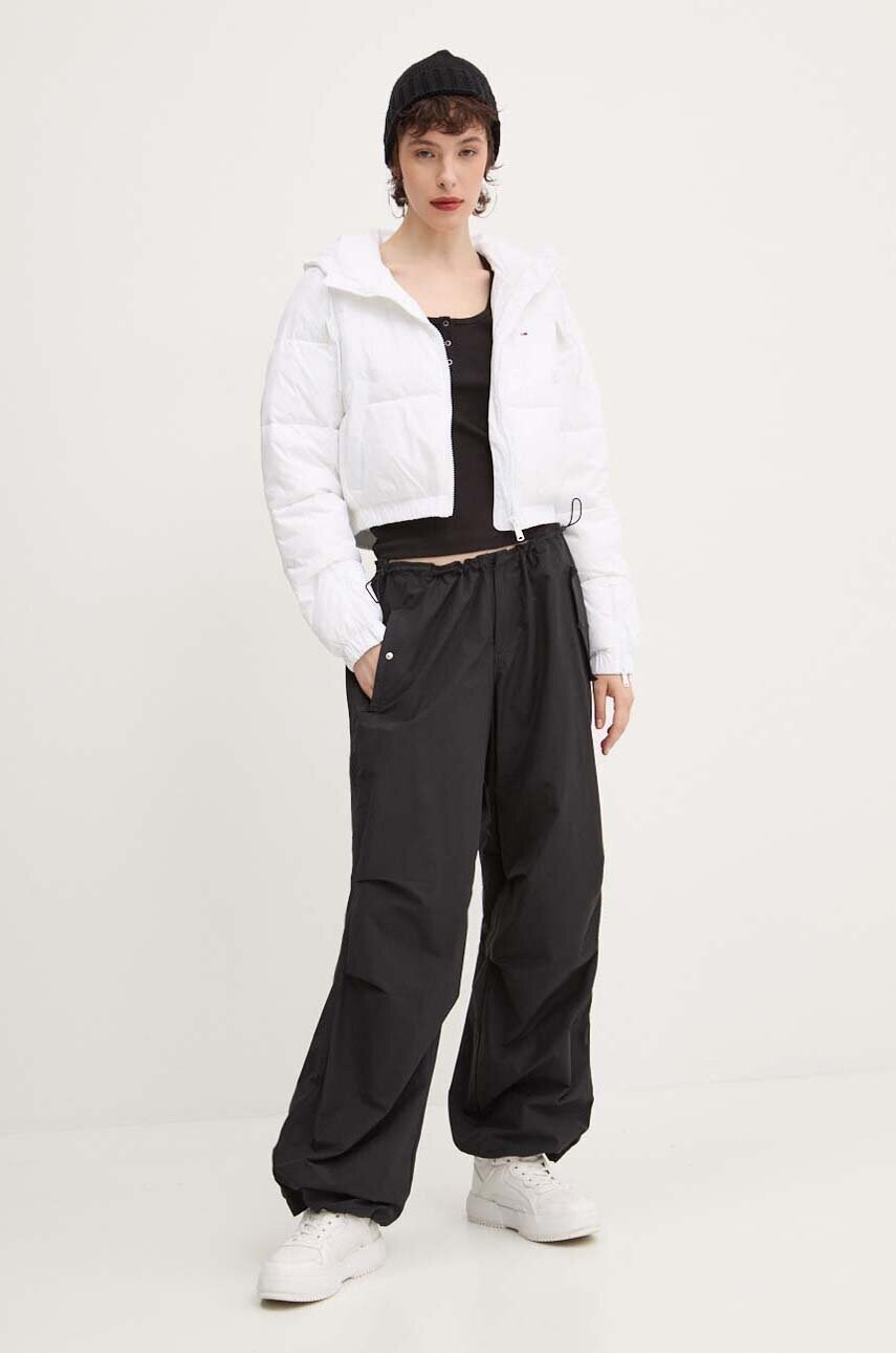 Футболка Tommy Jeans колір чорний DW0DW18669