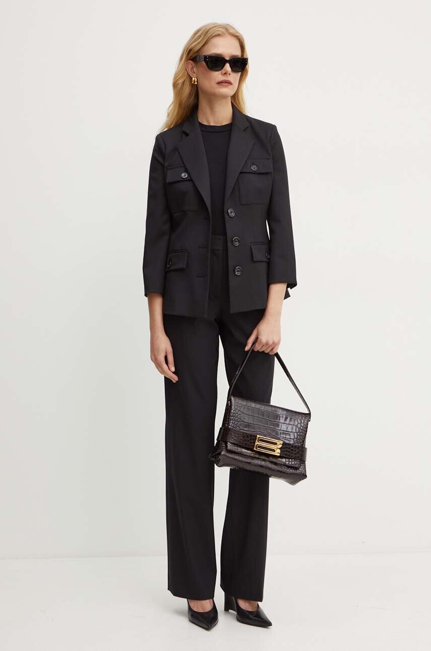 Футболка Max Mara Leisure жіноча колір чорний 2426366047600