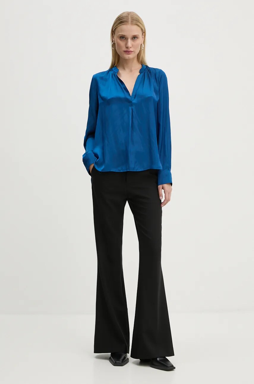 Блузка ZADIG&VOLTAIRE жіноча однотонна WWSH00021
