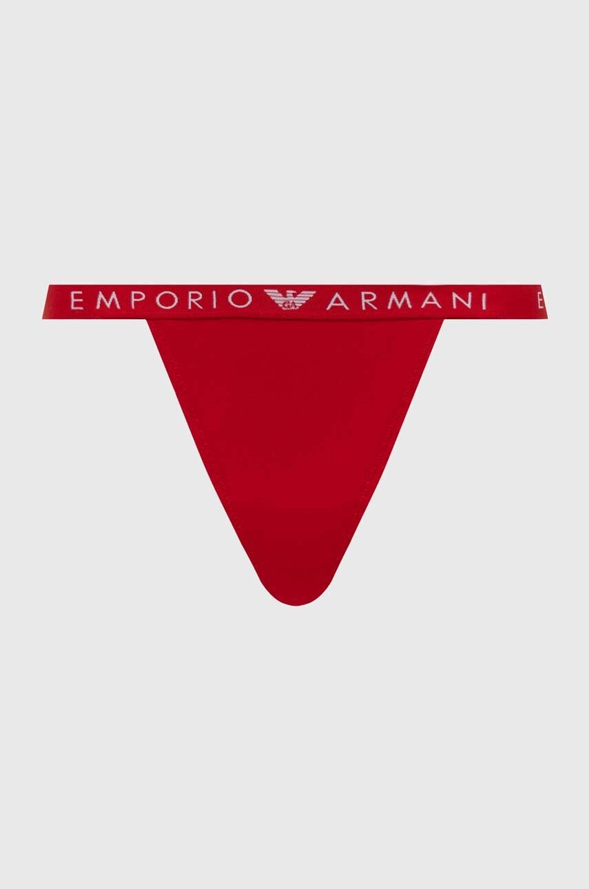 Стринги Emporio Armani Underwear 2-pack колір червоний 164522 4F227