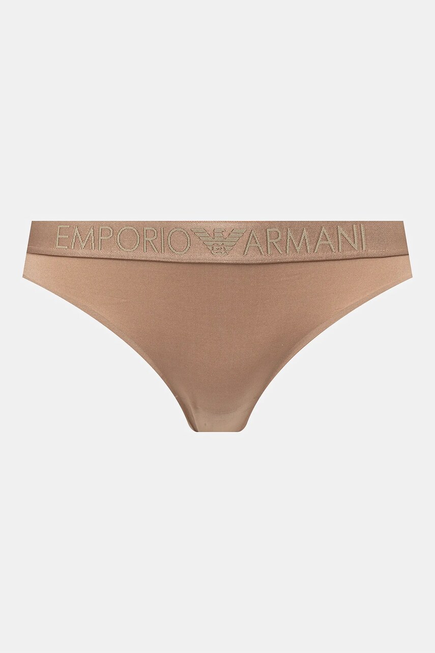 Стринги Emporio Armani Underwear 2-pack колір бежевий 163333 4F235